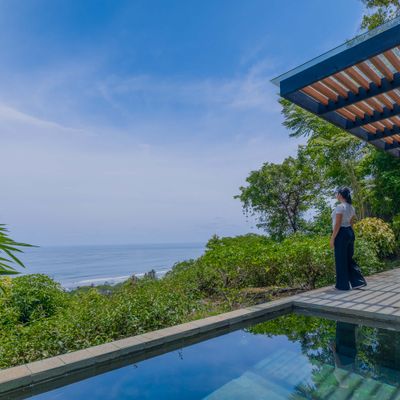 Take in sweeping Pacific views from your private poolside retreat.