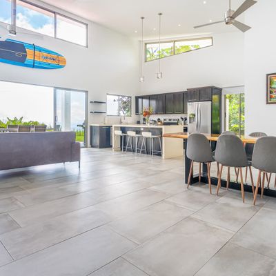 An expansive living room, blending style and functionality for every occasion.