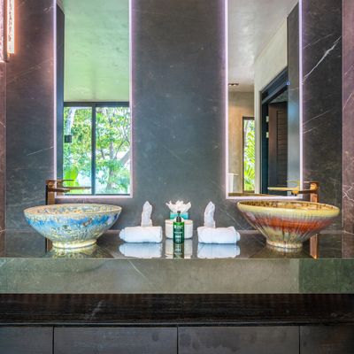 Bathroom in Owner's Suite.