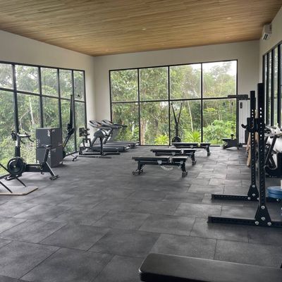 Nearby exercise facility (entrance fee required).