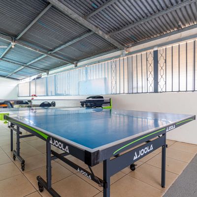 Have fun with Ping Pong/table tennis!  Great fun for all ages!