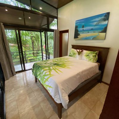 Owner's Suite with access to patio, en-suite bathroom.