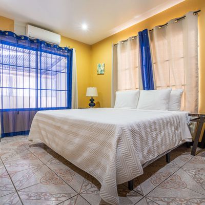 Owner's Suite with A/C and en-suite bathroom.