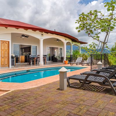 Large patio, plenty of outdoor seating, and covered patio for year-round enjoyment. Outdoor sink and grill makes it easy to enjoy the outdoors.