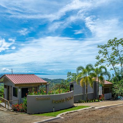 The home is part of a gated community.