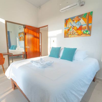 Bedroom #2 has access to the second floor ocean view patio.