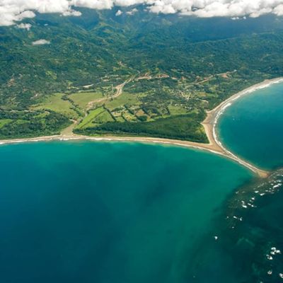 The Uvita area and the world famous Parque Nacional Marino Ballena and "Whales Tail" beach.