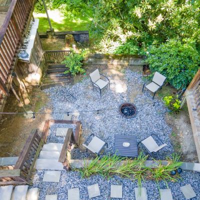 Fire pit area