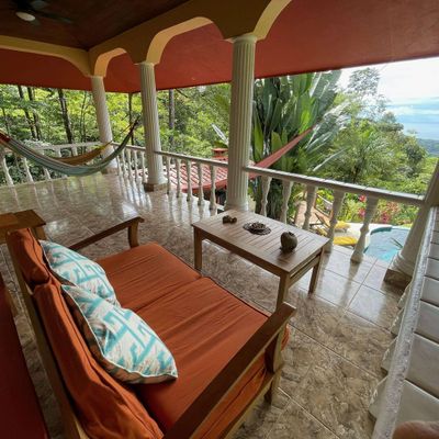Owner's Suite has its own Patio, hammock and ocean views.