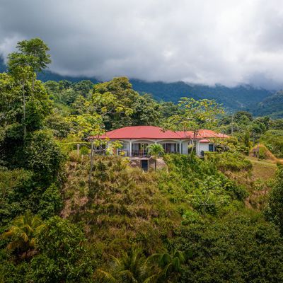 Nestled in the mountains of Ojochal, Costa Rica.