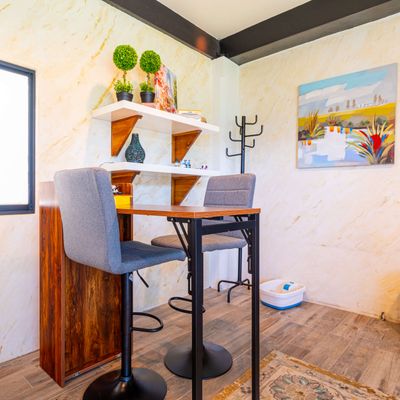 Private on-site massage and nail solonis available for use if Guests would like for us to line up a masseuse.