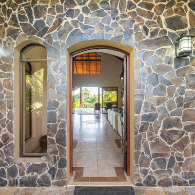 The front entry