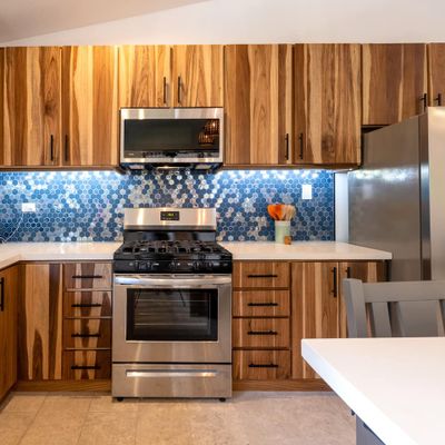 beautifully appointed kitchen with refined style