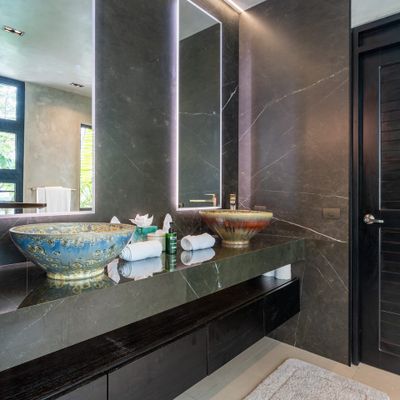 Bathroom in Owner's Suite.
