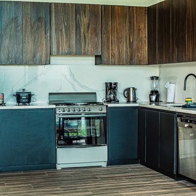 Kitchen in the casita.