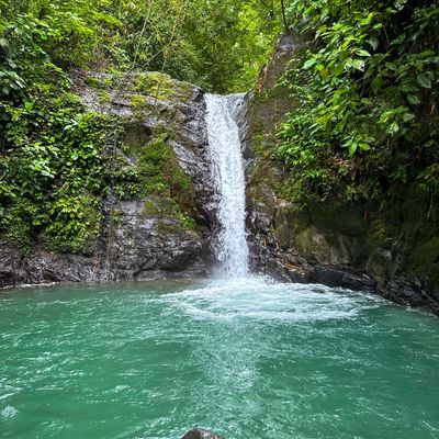 Uvita Waterfall is an easy ~5 minute drive away.