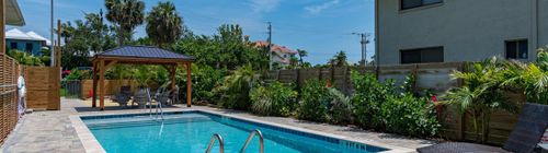 Beachside escape w/ backyard BBQ & pool