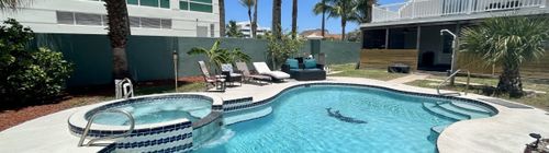 Group getaway w/ pool, river & beach access