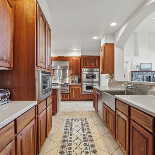 Spacious counters, natural light—let the cooking inspiration flow.