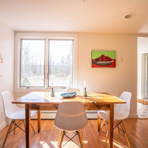 Dining table for four