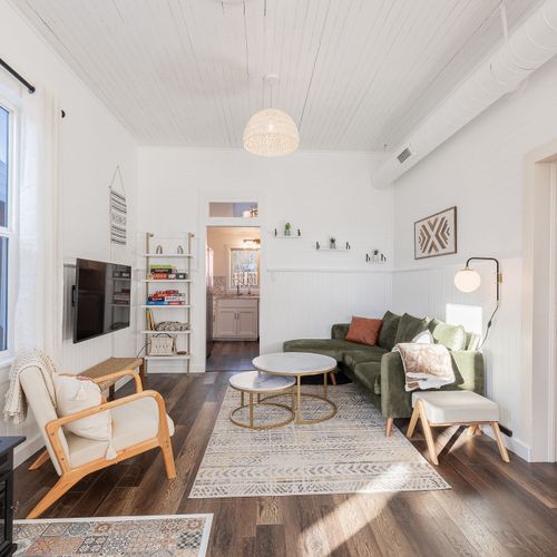 Enjoy our cozy living space.