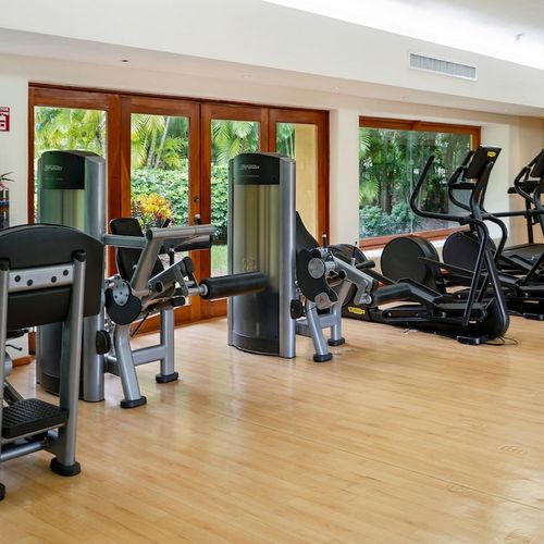 Fitness Facility Located Within the Tennis Complex