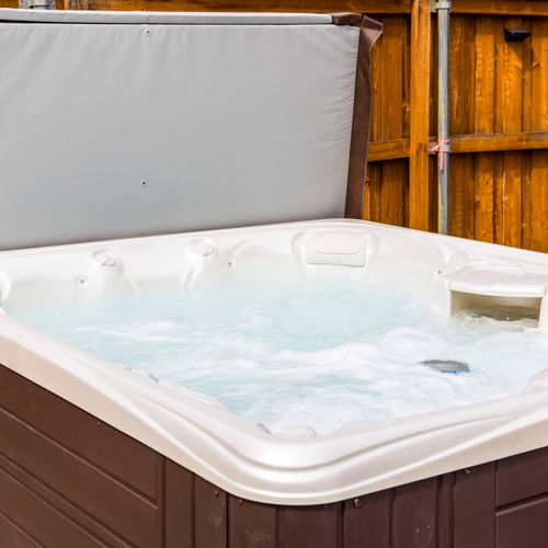 Relax, recharge, and freshen up in your private bubbling escape.