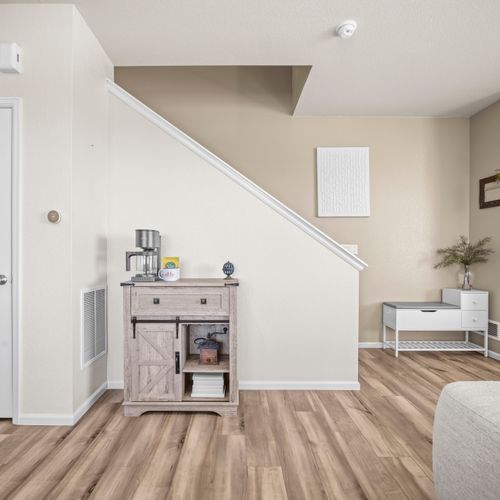 Thoughtful, convenient corners make everyday living easy.