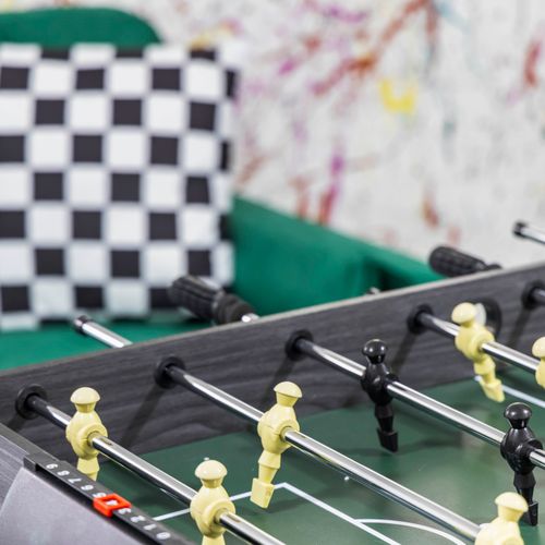 Score big on fun with fast-paced foosball competitions.