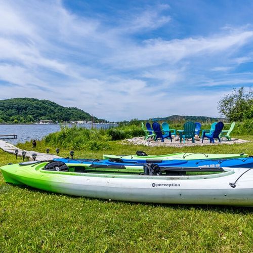 Exterior:  the rental of the home includes use of multiple kayaks.