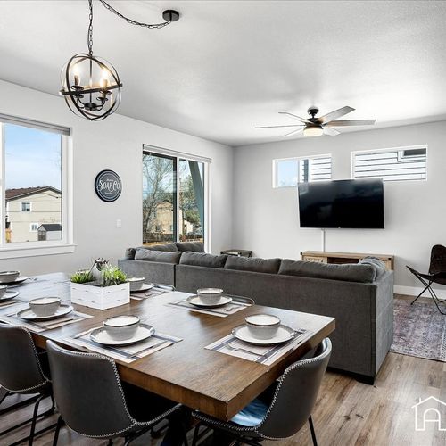 Enjoy the natural flow of the home and the natural light that illuminates the space.