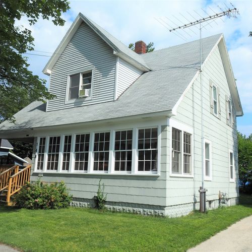 Exterior:  nice overview of the front of the house.