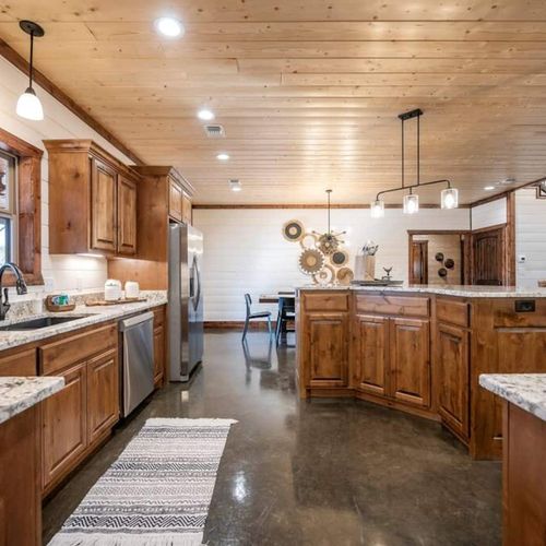 Fully equipped kitchen!