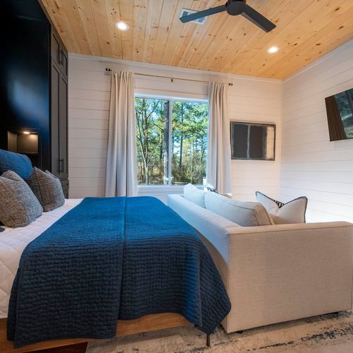 Master Suite 3! King bed and Queen sofa sleeper!