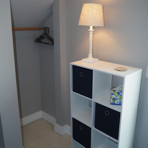 Bedroom #3:  on second floor and has a twin-on-full bunk bed.