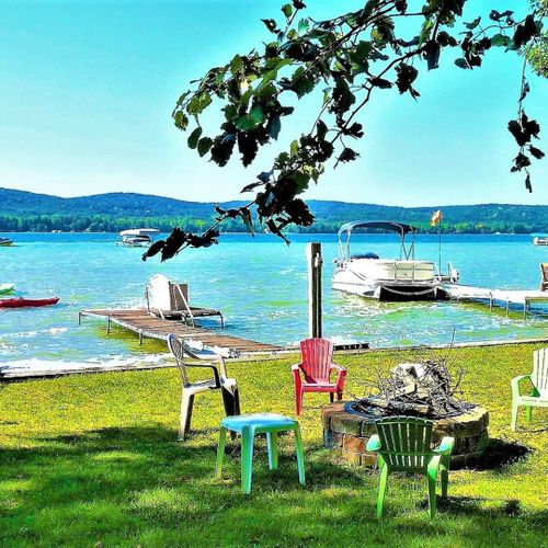 Extra:  more shots of little glen lake, the lakefront, and having fun on the lake!