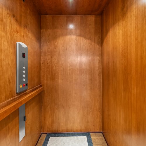 Glide between floors in the private elevator—an exclusive amenity for added comfort.