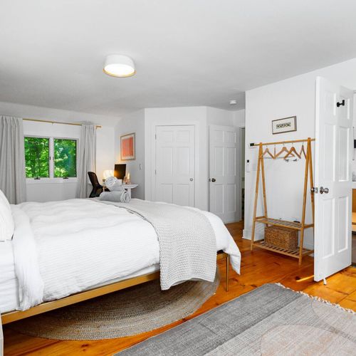 Entrance to the ensuite bathroom