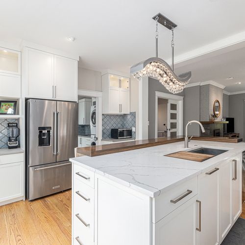 Gourmet kitchen with state-of-the-art appliances for the inspired chef