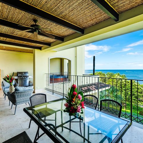 Watch the waves roll in from your balcony.