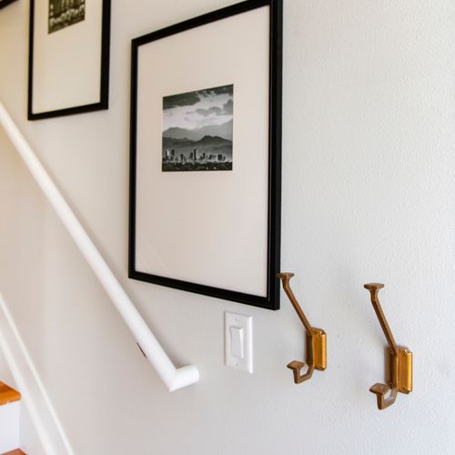 Welcome home to a stylish entryway that sets the tone for comfort.