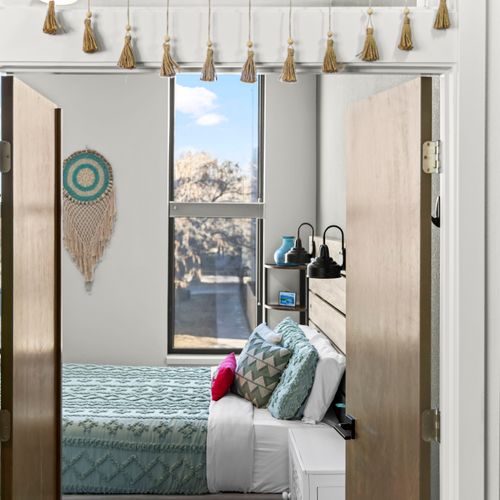 Bright, light-filled room created for comfort and ease.