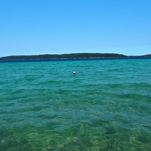 Exterior:  another photo of the gorgeous lake and the mooring buoy for boats.