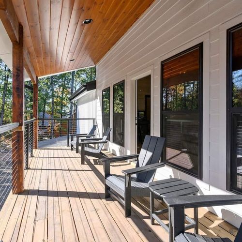 Seating on the porch!