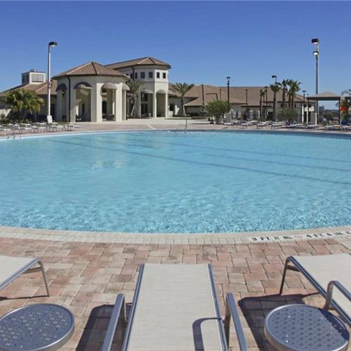 Zero Depth Entry Community Pool
