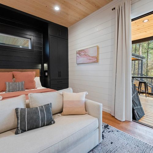 Master Suite 2 with a King bed and Queen sofa sleeper!