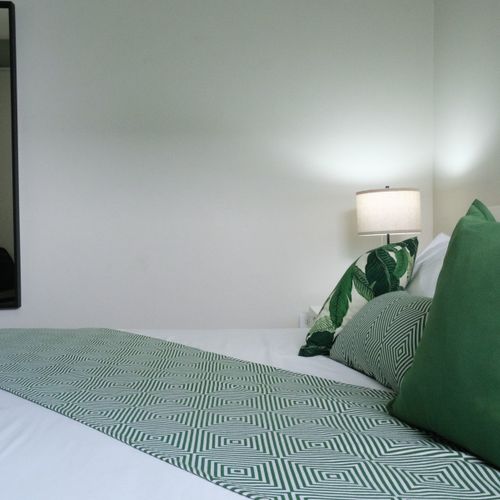 Experience truly comfortable nights on our premium bedding. This inviting setup ensures you wake up feeling completely refreshed and ready to embrace the day.