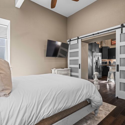 Unwind in bed a little longer with a tv at your fingertips.