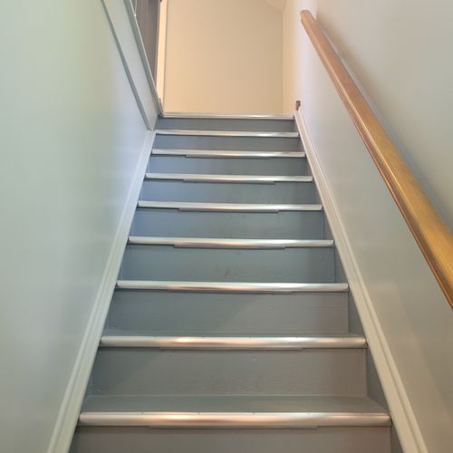Stairs:  these are the stairs up to the second floor. All remaining photos are from the second floor.