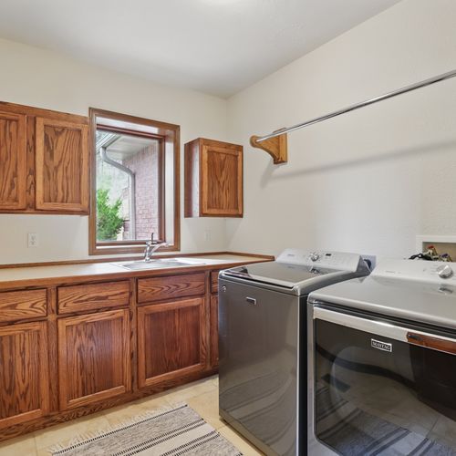 Washer and dryer ready to use!
